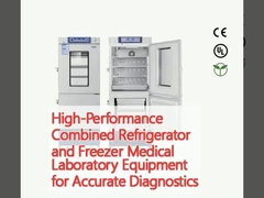 Equipo de laboratorio médico combinado de alto rendimiento de refrigerador y congelador para diagnósticos precisos