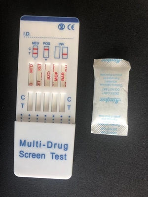 Resultado preciso y rápido del análisis de drogas Inspección domiciliaria Saliva o orina