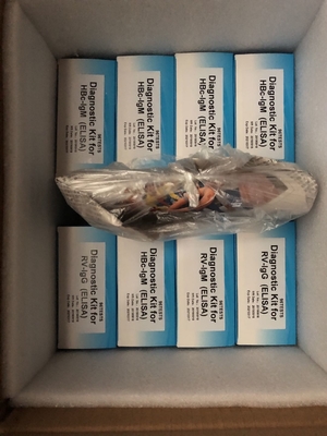 Kit de prueba HBC IgM ELISA para la detección de biomarcadores en muestras de suero/plasma