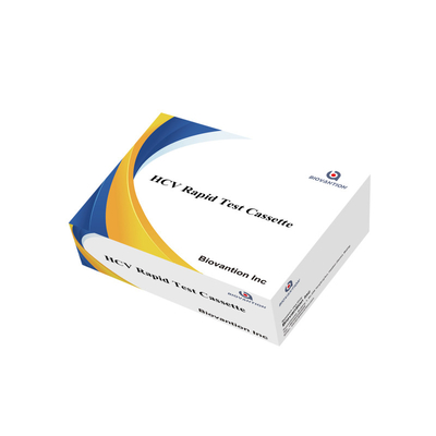 Precio de fábrica Sensibilidad 5-15 Minutos HCV Ab Strip Cassette Test Kit para resultados rápidos