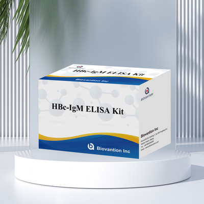 Prueba con reactivo de diagnóstico de antígeno IgM HBc de alta precisión con kit de prueba de inmunosorbente ligado a enzimas