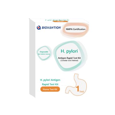 Kit de prueba de Helicobacter Pylori para uso en el hogar con resultados rápidos y alta precisión