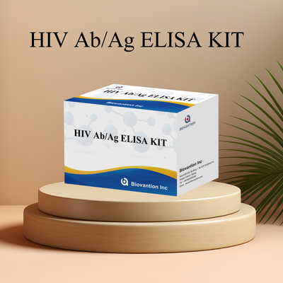 Biovantion 4a generación HIV Ab Ag ELISA Kit con alta sensibilidad y 96 pruebas para la detección temprana