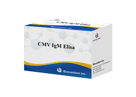 Para el laboratorio o el hospital de alta precisión IgM anticuerpos contra el citomegalovirus Kit de prueba Elisa