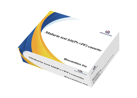 Dispositivo de detección de antígenos para detección de paludismo de un paso sangre entera Prueba rápida de oro coloidal
