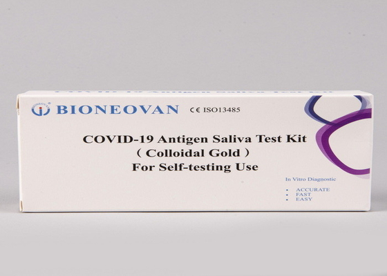 Protección contra el virus Covid 19 Kit de prueba de antígeno Oro coloidal Distingue entre los resfriados Prueba rápida