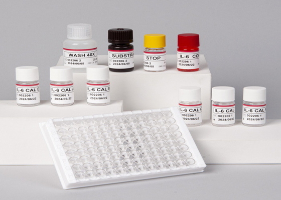 Laboratorio o hospital Kit de pruebas de ELISA IgE de anticuerpos IgE totales de alta precisión