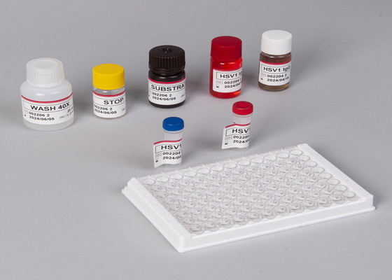 Para la detección de anticuerpos totales contra el treponema pallidum en suero o plasma humano