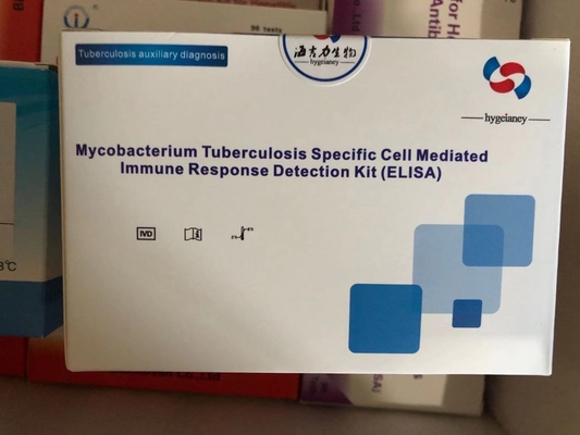 Kit de prueba ELISA IGRA fácil de tuberculosis con larga vida útil Método de conservación 2C-8C