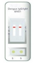 Prueba de un paso de dengue NS1-IgM/IgG Prueba rápida completa para uso médico