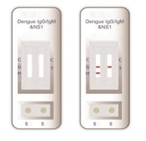 Para laboratorio o hospital Kit de prueba de alta precisión de DENGUE IgM/IgG Sero de sangre entera Elisa