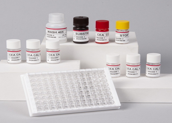 Antígeno carcinoembrionario CEA ELISA Prueba de marcadores de cáncer KIT Laboratorio o hospital Alta precisión