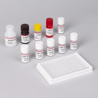 Biovanción Sensibilidad CRP Kit de prueba Elisa estable a 2-8.C Específico para resultados precisos
