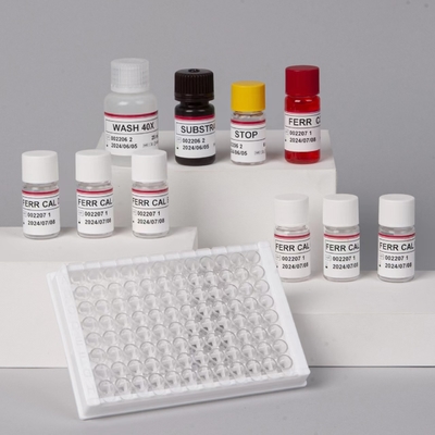 Kit de prueba de ferritina ELisa Sensibilidad rápida al suero Prueba Elisa Biovanción 2-3 horas Tiempo de ensayo 2-8.C Almacenamiento