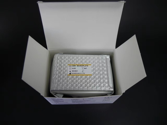 Kit de prueba AMH ELISA para plasma sérico 2-3 horas Tiempo de ensayo 2-8.C Temperatura de almacenamiento