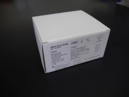 Kit de prueba de vitamina D Elisa Especificidad Kit de prueba Elisa con 18 meses Vida útil 2-3 horas Tiempo de ensayo por Biovantion