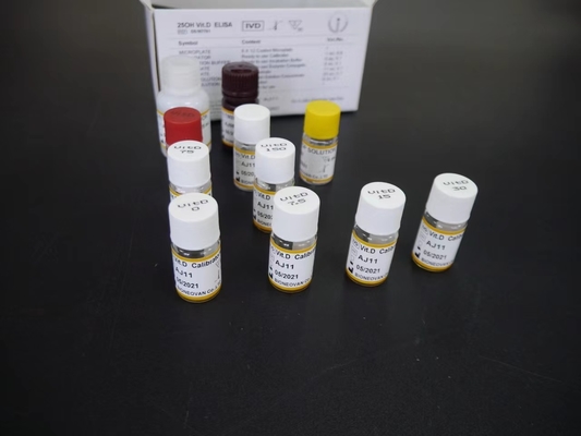 Kit de prueba de vitamina D Elisa Especificidad Kit de prueba Elisa con 18 meses Vida útil 2-3 horas Tiempo de ensayo por Biovantion
