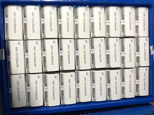 Reactivos de análisis inmunológico de enzimas Kit de prueba Elisa para la detección de anticuerpos del virus de la hepatitis C (VHC)