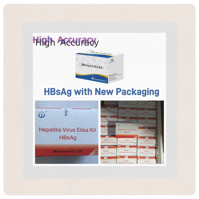 Diagnóstico preciso de HBsAg en 2-3 horas con el kit de prueba de inmunosorbente ligado a enzimas