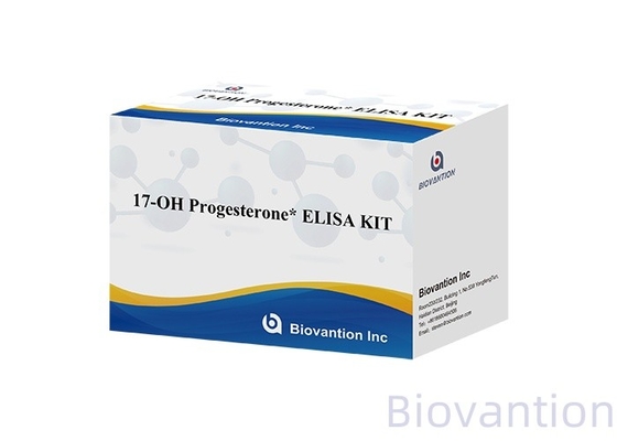 17-OH de la progesterona que se desprende en el in vitro diagnóstico Kit de prueba Elisa para mujeres con accesorios Pruebas precisas