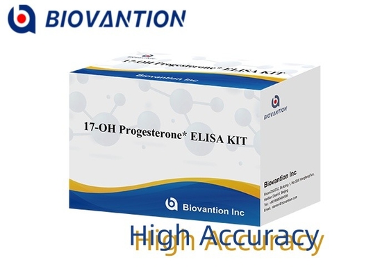 17-OH de la progesterona que se desprende en el in vitro diagnóstico Kit de prueba Elisa para mujeres con accesorios Pruebas precisas