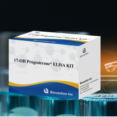17-OH de la progesterona que se desprende en el in vitro diagnóstico Kit de prueba Elisa para mujeres con accesorios Pruebas precisas