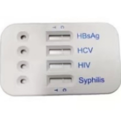 Kit de prueba para el VIH HAV HBsAg SYP 4 en 1 Detección en el hogar fácil de usar