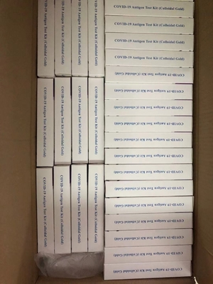 Kit de prueba de saliva de antígeno COVID-19 bajo la lengua Prueba rápida con 3 minutos