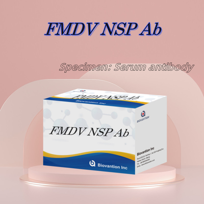 El kit de prueba Elisa de la serie Animal FMDV NSP Ab Sero reactivos de diagnóstico de anticuerpos para animales