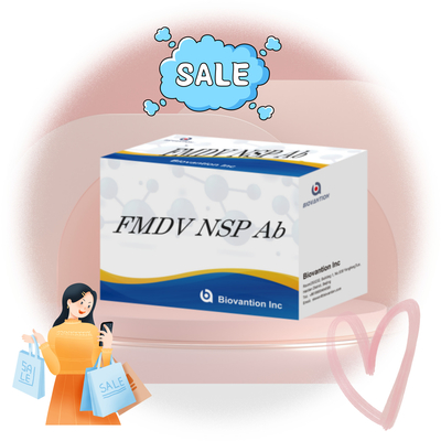 El kit de prueba Elisa de la serie Animal FMDV NSP Ab Sero reactivos de diagnóstico de anticuerpos para animales