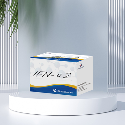 Kit de reactivos de Elisa Humana IFN-α2 para investigación Uso de reactivos de Elisa Alta sensibilidad