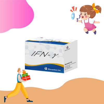 Investigación de laboratorio Kit de reactivos Elisa para uso humano IFN-γ reactivos Elisa Alta sensibilidad