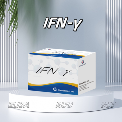 Investigación de laboratorio Kit de reactivos Elisa para uso humano IFN-γ reactivos Elisa Alta sensibilidad