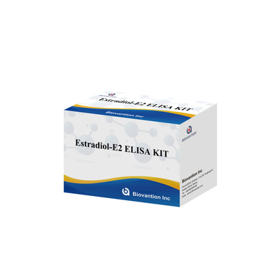 Biovantion Estradiol Quantitative 96-Well Plate Test Kit para muestras de suero con sensibilidad aumentada