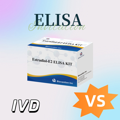 Biovantion Estradiol Quantitative 96-Well Plate Test Kit para muestras de suero con sensibilidad aumentada