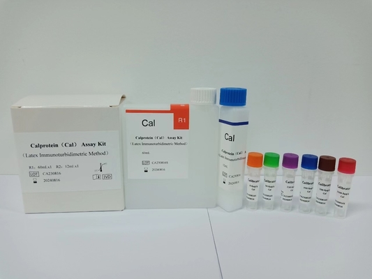 CalProtein 18 meses de vida útil Sero / Kit de prueba de plasma Elisa para análisis clínico de laboratorio
