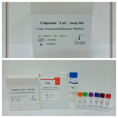 Kit de ensayo de la calproteína Kit de reactivo de detección de diagnóstico humano cuantitativo