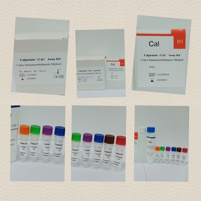Kit de ensayo de la calproteína Kit de reactivo de detección de diagnóstico humano cuantitativo