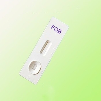 Muestra de heces Tipo FOB Kit de análisis de sangre oculta fecal Pruebas médicas 2-30C