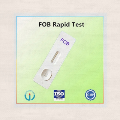 Muestra de heces Tipo FOB Kit de análisis de sangre oculta fecal Pruebas médicas 2-30C