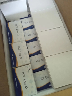 Kit de prueba ELISA para el VHC muestras de masa sin reactividad cruzada para ensayos precisos