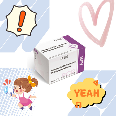 Kit de detección de MPV para el virus de la varicela del mono detecta el reactivo para el plasma del suero humano