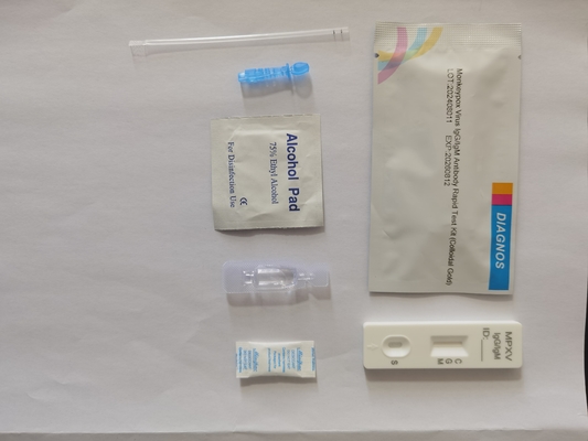 Virus de la viruela IgG/IgM Kit de prueba rápida de anticuerpos Suero Plasma o sangre entera