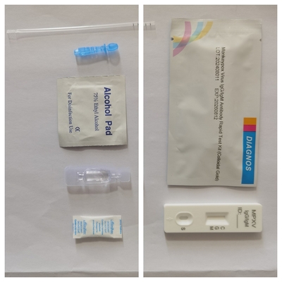 Diagnóstico del virus de la viruela del mono MPXV Prueba rápida de oro coloidal rápida y precisa para una prueba fácil