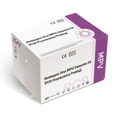 Reactivo para detectar la viruela del mono y el virus de la viruela PCR Reactivo con 48 pruebas Polvo liofilizado
