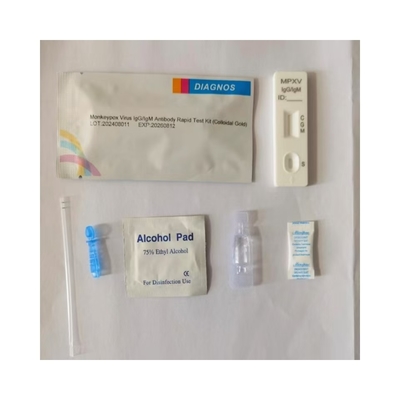 Kit de pruebas rápidas de antígeno/anticuerpo Ab/Ag para el virus de la viruela del mono MPXV Virus de la viruela del mono