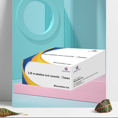 Cásete de ovulación de LH formato de cassette sensible prueba rápida auto-prueba con 24 meses de vida útil