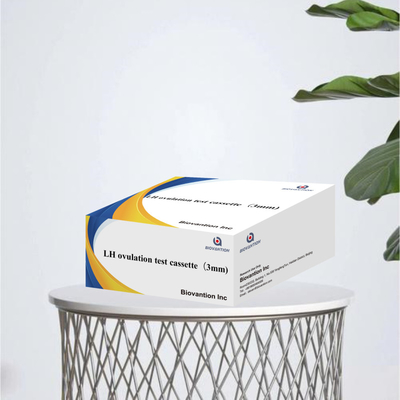 Cásete de ovulación de LH formato de cassette sensible prueba rápida auto-prueba con 24 meses de vida útil