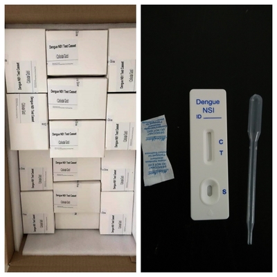 Cassette de prueba rápida del dengue para la detección de enfermedades sensibles con una vida útil de 24 meses