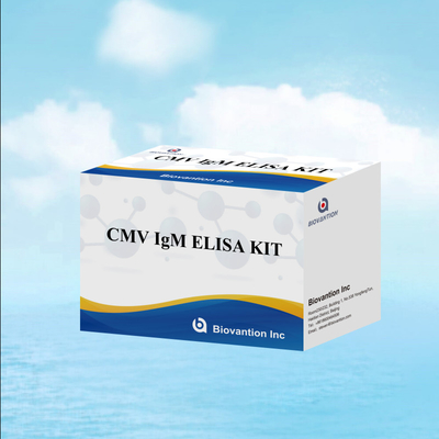 Los resultados de las pruebas de ELISA cualitativas de IgM de macrófagos en el kit experimental IVD son muy sensibles.